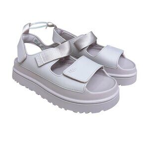 NWOT UGG Goldenglow Slingback Adjustable Straps Women's Platform Sandals Sz  11